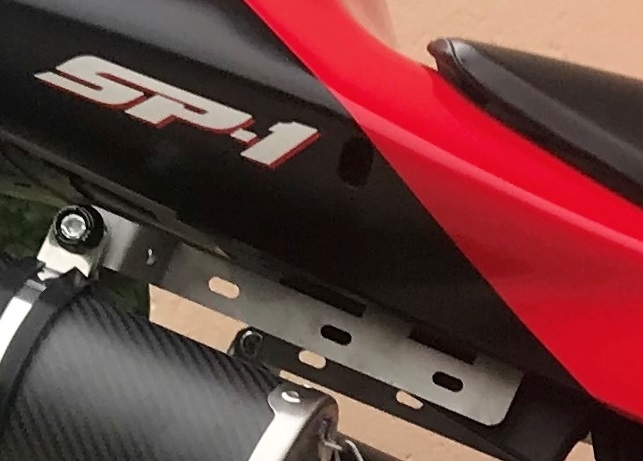 Escape compatível com Honda Vtr 1000 Sp-1 RC51 2000-2001, Satinox , Par de silenciosos de escape homologadas, com db killer removível e tubos de ligação específicos 