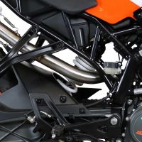 Escape compatível com Ktm Rc 125 2017-2020, Albus Evo4, Escape homologado, legal para mercados NÃO europeus, incluindo tubo de ligação e db killer removível 