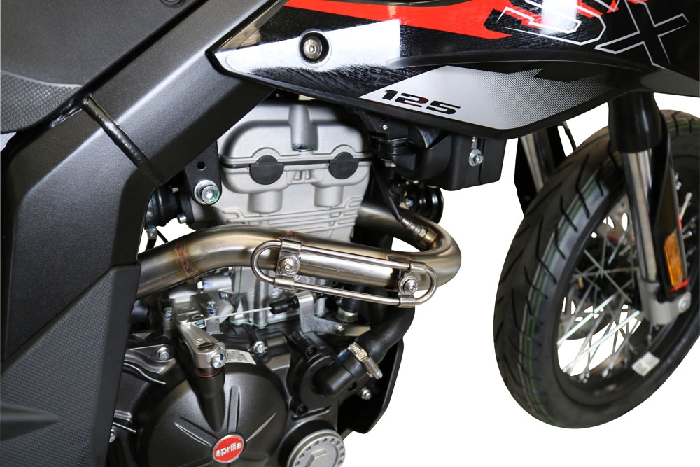 Escape compatível com Aprilia Sx 125 2018-2020, Decatalizzatore, Sistema racing Linha completa, silencioso mais coletor 
