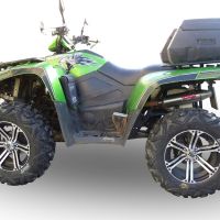 Escape compatível com Artic Cat Thundercat 1000 2011-2021, Deeptone Atv, Escape legal, homologado, silenciador com db killer removível e tubo de ligação específico 