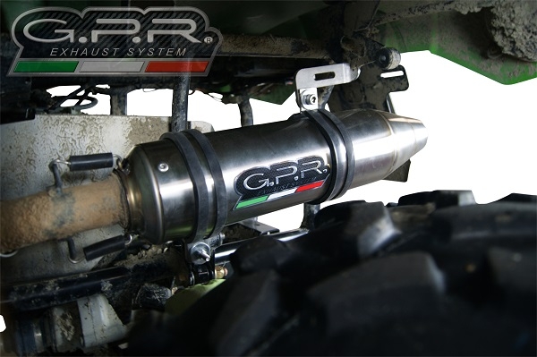 Escape compatível com Artic Cat Trv 700 2013-2014, Deeptone Atv, Escape legal, homologado, silenciador com db killer removível 