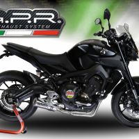 Escape compatível com Yamaha Tracer 9 GT 2021-2024, M3 Inox , Escape completo, não legal para países da UE, com db killer removível 