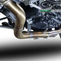 Escape compatível com Yamaha Mt-10 2016-2024, Decatalizzatore, Sistema racing Sistema de tubo para eliminar o catalisador 