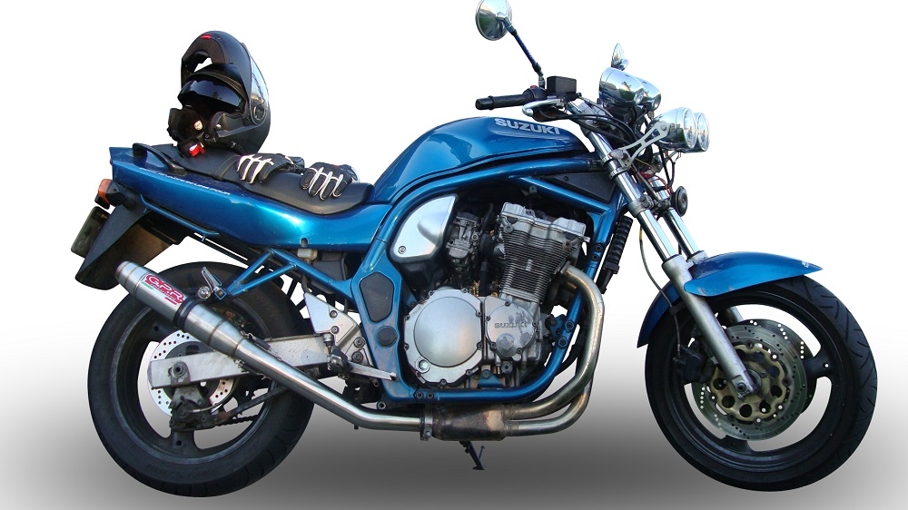 Escape compatível com Suzuki Gsf 1200 Bandit - S 1997-2004, Deeptone Inox, Escape legal, homologado, silenciador com db killer removível e tubo de ligação específico 