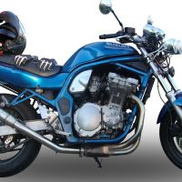 Escape compatível com Suzuki Gsf 1200 Bandit - S 1997-2004, Deeptone Inox, Escape legal, homologado, silenciador com db killer removível e tubo de ligação específico 