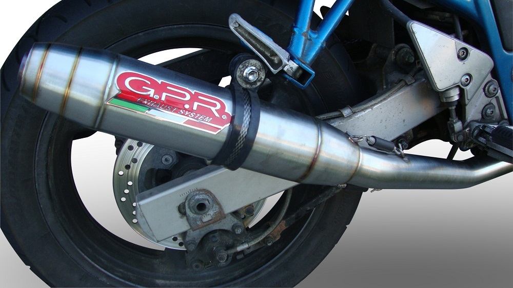 Escape compatível com Suzuki Gsf 1200 Bandit - S 1997-2004, Deeptone Inox, Escape legal, homologado, silenciador com db killer removível e tubo de ligação específico 