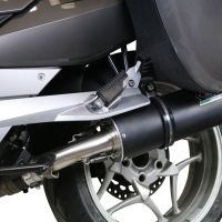 Escape compatível com Bmw R 1200 Rt 2009-2013, Furore Nero, Escape legal, homologado, silenciador com db killer removível e tubo de ligação específico 