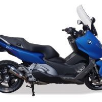 GPR escape compatível com  Bmw C 600 Sport 2012-2016, New Grand Prix Evo Titanium, Escape legal, homologado, silenciador com db killer removível e tubo de ligação específico 