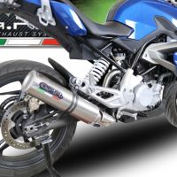 Escape compatível com Bmw G 310 R 2022-2024, M3 Inox , Escape completo, não legal para países da UE, com db killer removível 
