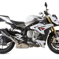 GPR escape compatível com  Bmw S 1000 R -M 2014-2016, New Grand Prix Evo Poppy, Escape legal, homologado, silenciador com db killer removível e tubo de ligação específico 