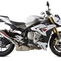 Escape compatível com Bmw S 1000 R -M 2014-2016, Powercone Evo, Escape legal, homologado, silenciador com db killer removível e tubo de ligação específico 