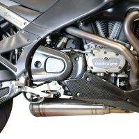 Escape compatível com Buell X 1 1999-2002, Powercone Evo, Escape legal, homologado, silenciador com db killer removível e tubo de ligação específico 