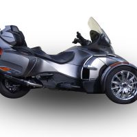 GPR escape compatível com  Can Am Spyder 1000 Rs -RSs  2013-2016, New Grand Prix Evo Poppy, Escape legal, homologado, silenciador com catalisador, db killer removível e tubo de ligação específico 