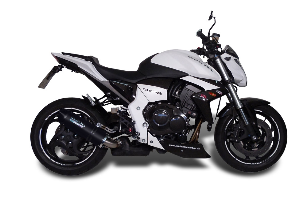 Escape compatível com Honda Cb 1000 R 2008-2014, Furore Nero, Escape legal, homologado, silenciador com db killer removível e tubo de ligação específico 