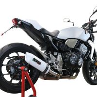 Escape compatível com Honda Cb 1000 R 2018-2020, Albus Evo4, Escape legal, homologado, silenciador com db killer removível e tubo de ligação específico 