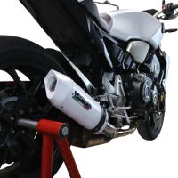 Escape compatível com Honda Cb 1000 R 2018-2020, Albus Evo4, Escape legal, homologado, silenciador com db killer removível e tubo de ligação específico 