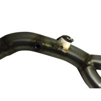 GPR escape compatível com Honda Cb 1000 R 2008-2014, Decatalizzatore, Sistema racing Sistema de tubo para eliminar o catalisador 