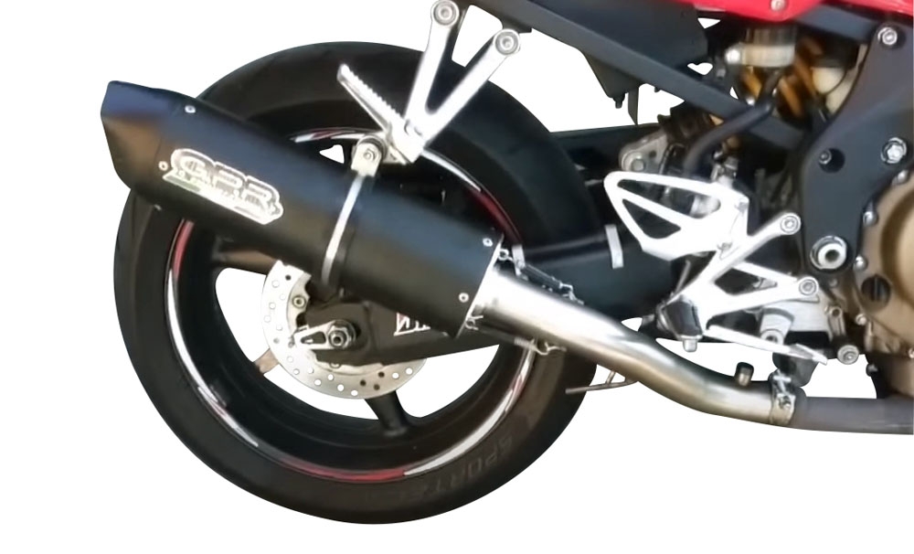 Escape compatível com Honda Cbf 500 2004-2007, Furore Nero, Escape legal, homologado, silenciador com db killer removível e tubo de ligação específico 
