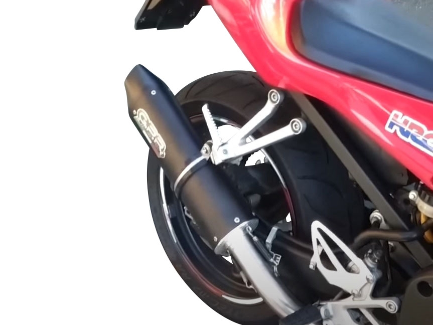 Escape compatível com Honda Cbf 500 2004-2007, Furore Nero, Escape legal, homologado, silenciador com db killer removível e tubo de ligação específico 