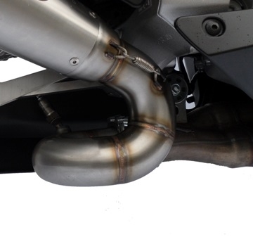Escape compatível com Honda Cbr 1000 Rr 2008-2011, Satinox , Escape legal, homologado, silenciador com db killer removível e tubo de ligação específico 
