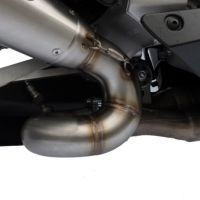 Escape compatível com Honda Cbr 1000 Rr 2008-2011, Satinox , Escape legal, homologado, silenciador com db killer removível e tubo de ligação específico 