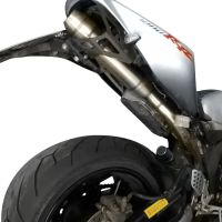 Escape compatível com Honda Cbr 1000 Rr 2004-2007, Deeptone Inox, Sistema racing Silencioso com tubo de ligação 