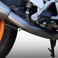 Escape compatível com Honda Cbr 125 R 2011-2016, M3 Inox , Escape completo, não legal para países da UE, com db killer removível 