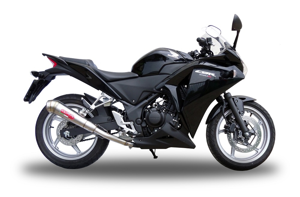 Escape compatível com Honda Cbr 250 R 2010-2014, Powercone Evo, Escape legal, homologado, silenciador com db killer removível e tubo de ligação específico 