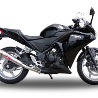 Escape compatível com Honda Cbr 250 R 2010-2014, Powercone Evo, Escape legal, homologado, silenciador com db killer removível e tubo de ligação específico 