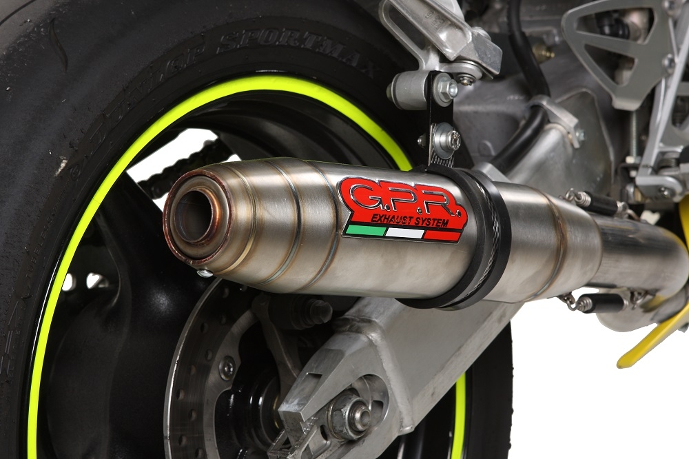 Escape compatível com Honda Cbr 600 F - Sport 2001-2007, Deeptone Inox, Escape legal, homologado, silenciador com db killer removível e tubo de ligação específico 