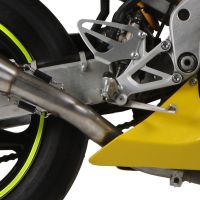 Escape compatível com Honda Cbr 600 F - Sport 2001-2007, Trioval, Escape legal, homologado, silenciador com db killer removível e tubo de ligação específico 