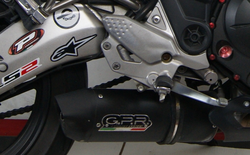 Escape compatível com Cf Moto Nk 650 2012-2016, Furore Nero, Escape legal, homologado, silenciador com db killer removível e tubo de ligação específico 