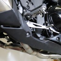 Escape compatível com Kawasaki Z 1000 Sx 2011-2016, Decatalizzatore, Sistema racing Sistema de tubo para eliminar o catalisador 