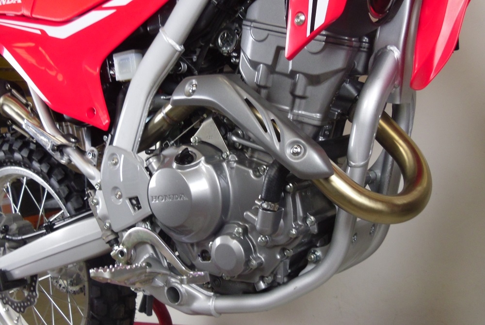 Escape compatível com Honda Crf 250 L 2013-2016, Albus Ceramic, Escape completo, não legal para países da UE, com db killer removível 