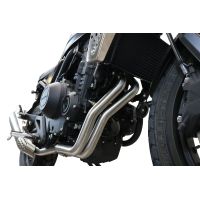 GPR escape compatível com Brixton CroSsfire 500 X-XC 2022-2023, Decatalizzatore, Sistema racing Sistema de tubo para eliminar o catalisador 