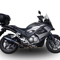 Escape compatível com Honda Vfr 800 X Crossrunner 800 2011-2014, Furore Nero, Escape legal, homologado, silenciador com db killer removível e tubo de ligação específico 