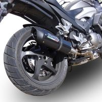 Escape compatível com Honda Vfr 800 X Crossrunner 800 2011-2014, Furore Nero, Escape legal, homologado, silenciador com db killer removível e tubo de ligação específico 