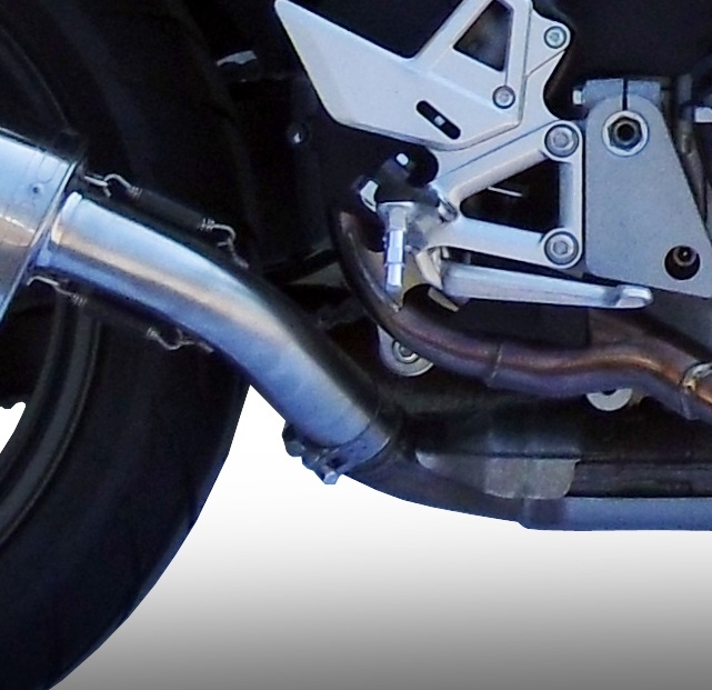 Escape compatível com Honda Vfr 800 X Crossrunner 800 2015-2016, Albus Ceramic, Escape legal, homologado, silenciador com db killer removível e tubo de ligação específico 