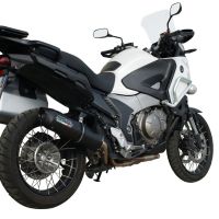 Escape compatível com Honda VFR1200X Crosstourer 2011-2016, Furore Nero, Escape legal, homologado, silenciador com db killer removível e tubo de ligação específico 