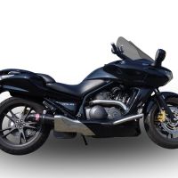 Escape compatível com Honda Dn-01 2008-2010, Furore Nero, Escape legal, homologado, silenciador com db killer removível e tubo de ligação específico 