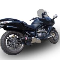 Escape compatível com Honda Dn-01 2008-2010, Furore Nero, Escape legal, homologado, silenciador com db killer removível e tubo de ligação específico 