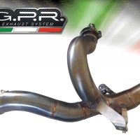 Escape compatível com Ducati Multistrada 1260 2018-2020, Decatalizzatore, Sistema racing Sistema de tubo para eliminar o catalisador 