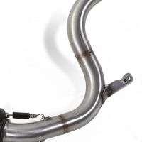Escape compatível com Ktm Duke 125 2011-2016, Albus Ceramic, Escape homologado, legal para mercados NÃO europeus, incluindo tubo de ligação e db killer removível 
