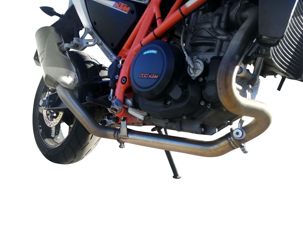 Escape compatível com Ktm Duke 690 2017-2020, Decatalizzatore, Sistema racing Sistema de tubo para eliminar o catalisador 