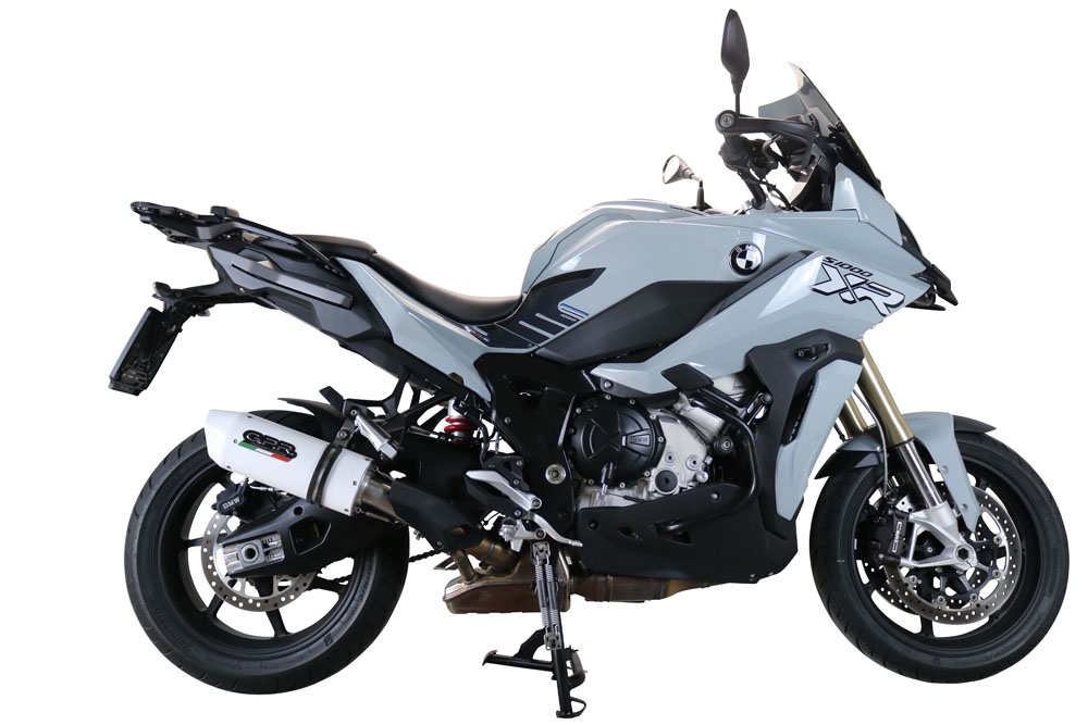Escape compatível com Bmw S 1000 XR -M 2020-2025, Albus Evo4, Escape legal, homologado, silenciador com db killer removível e tubo de ligação específico 