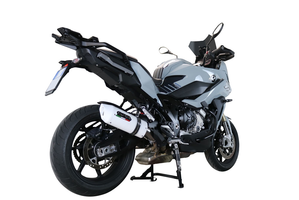 Escape compatível com Bmw S 1000 XR -M 2020-2025, Albus Evo4, Escape legal, homologado, silenciador com db killer removível e tubo de ligação específico 