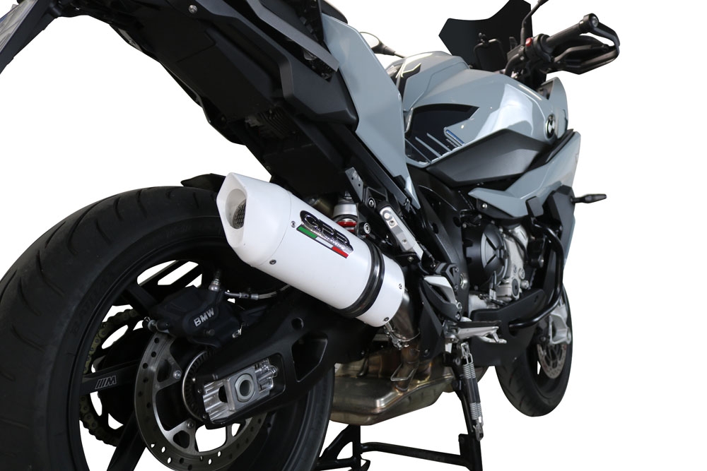 Escape compatível com Bmw S 1000 XR -M 2020-2025, Albus Evo4, Escape legal, homologado, silenciador com db killer removível e tubo de ligação específico 