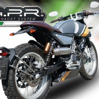 Escape compatível com F.B. Mondial Sport Classic 125 -Pagani 1948 2021-2023, Deeptone Inox, Escape Racing, linha completa, fornecido com coletor específico, artigo sem homologação 