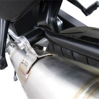 Escape compatível com Bmw F 800 Gt 2017-2019, Powercone Evo, Escape legal, homologado, silenciador com db killer removível e tubo de ligação específico 