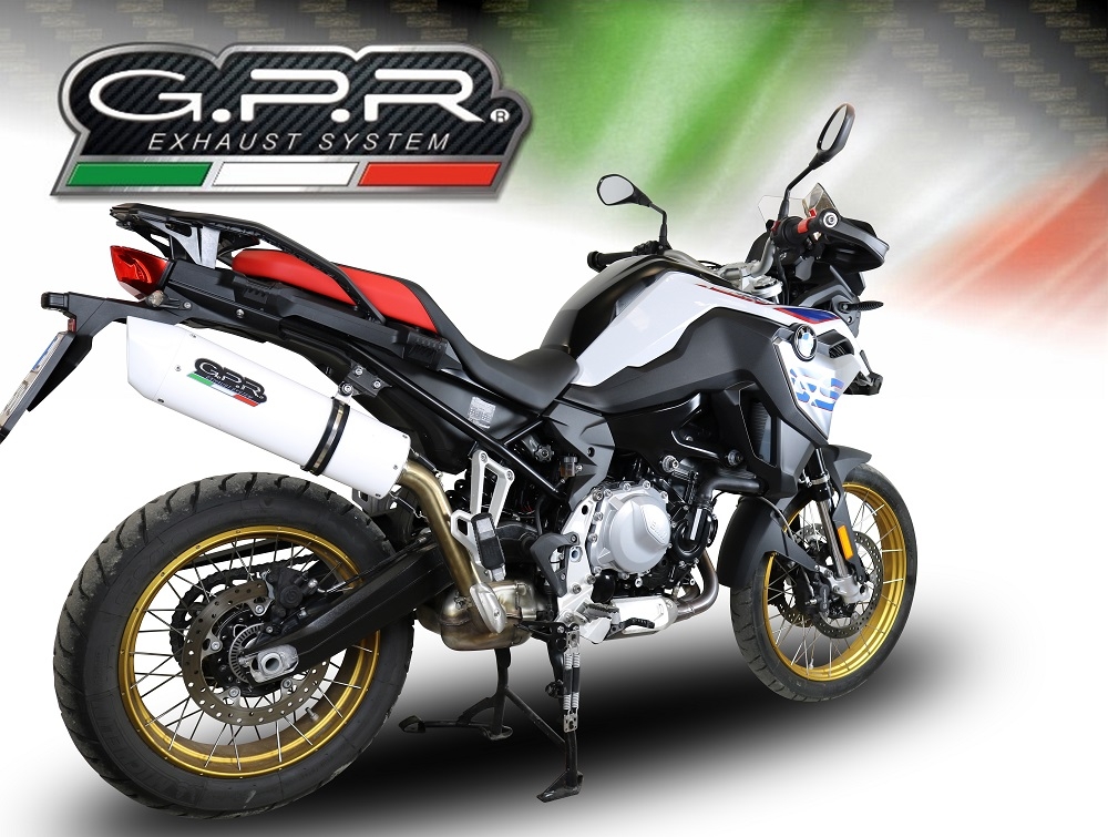 Escape compatível com Bmw F 800 Gs 2024-2025, Albus Evo4, Escape legal, homologado, silenciador com db killer removível e tubo de ligação específico 